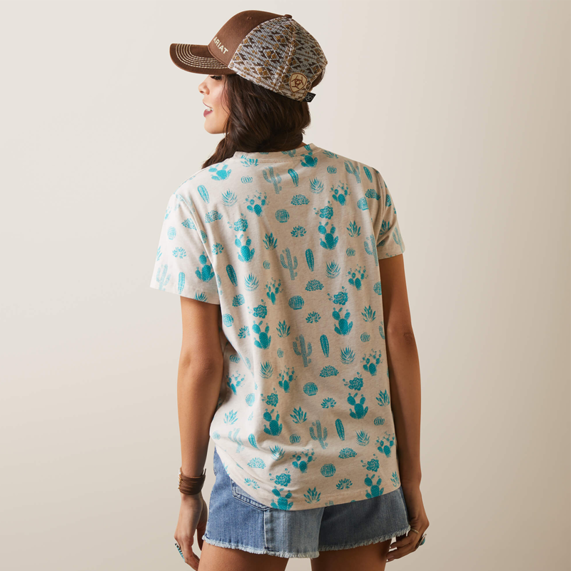 Ariat Women's Real Cactus Garden T-Shirt - Cactus Garden-1